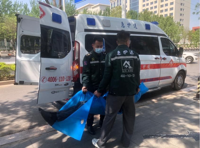 武汉救护车车辆展示