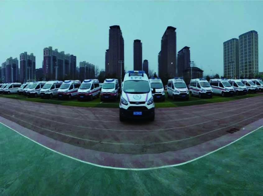 北京救护车车辆展示